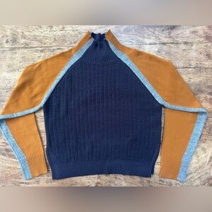 French Connection sleek mock-neck turtleneck sweater. Size XS